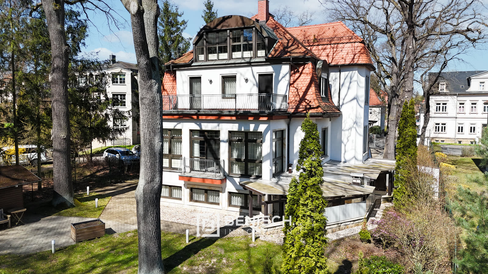 Villa Dresden-Klotzsche — Außenansicht