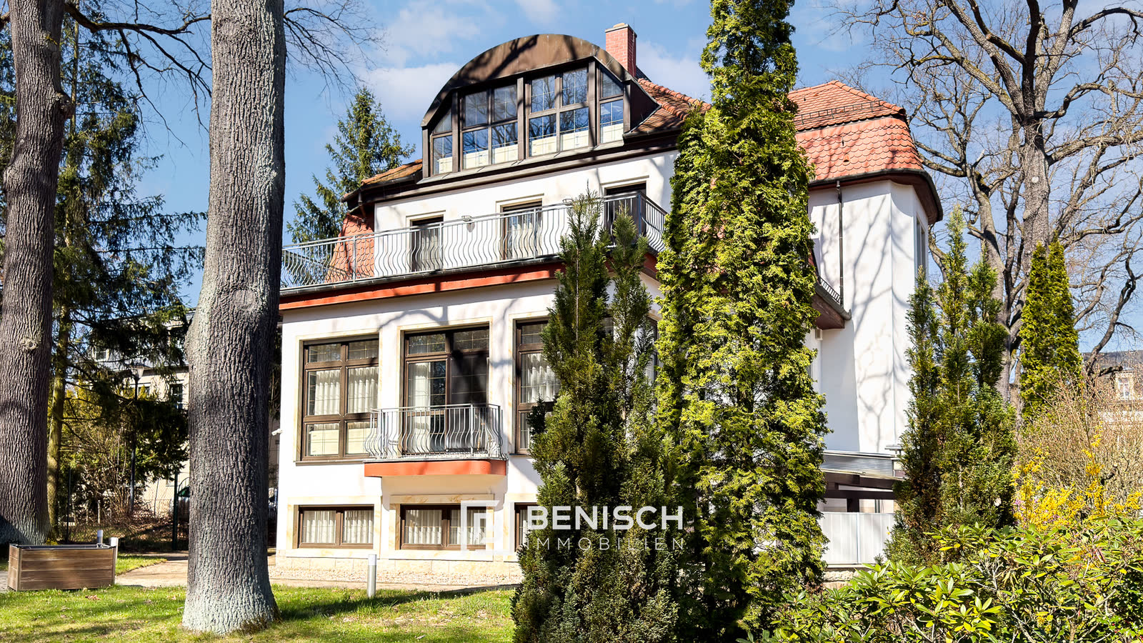 Villa Dresden-Klotzsche — Außenansicht